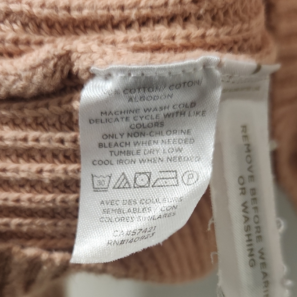 LOFT V-Neck Ribbed Sweater - Picture 3 of 6